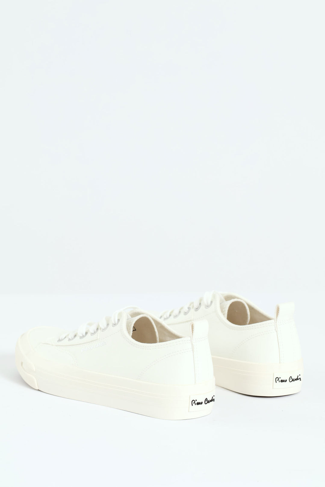 Urban Basic Vulcanised Lace Up Sneaker - White/White