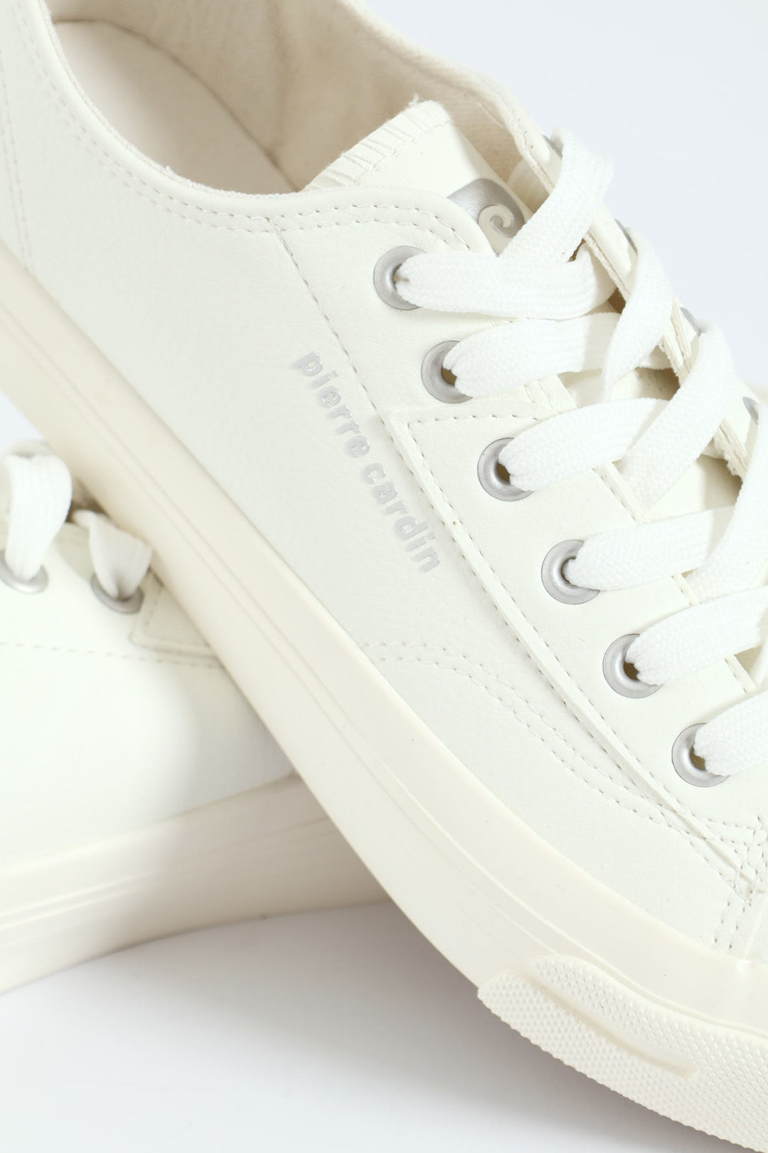 Urban Basic Vulcanised Lace Up Sneaker - White/White