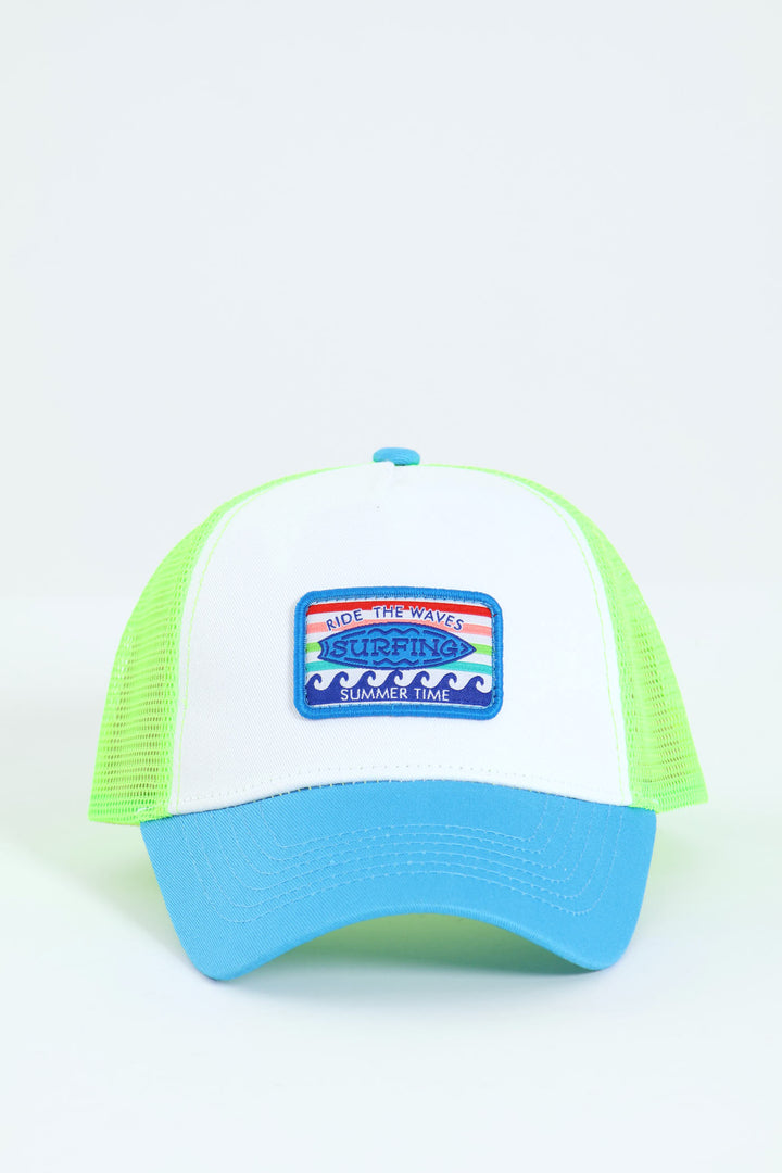 Pre-Boys Summertime Cap - Green