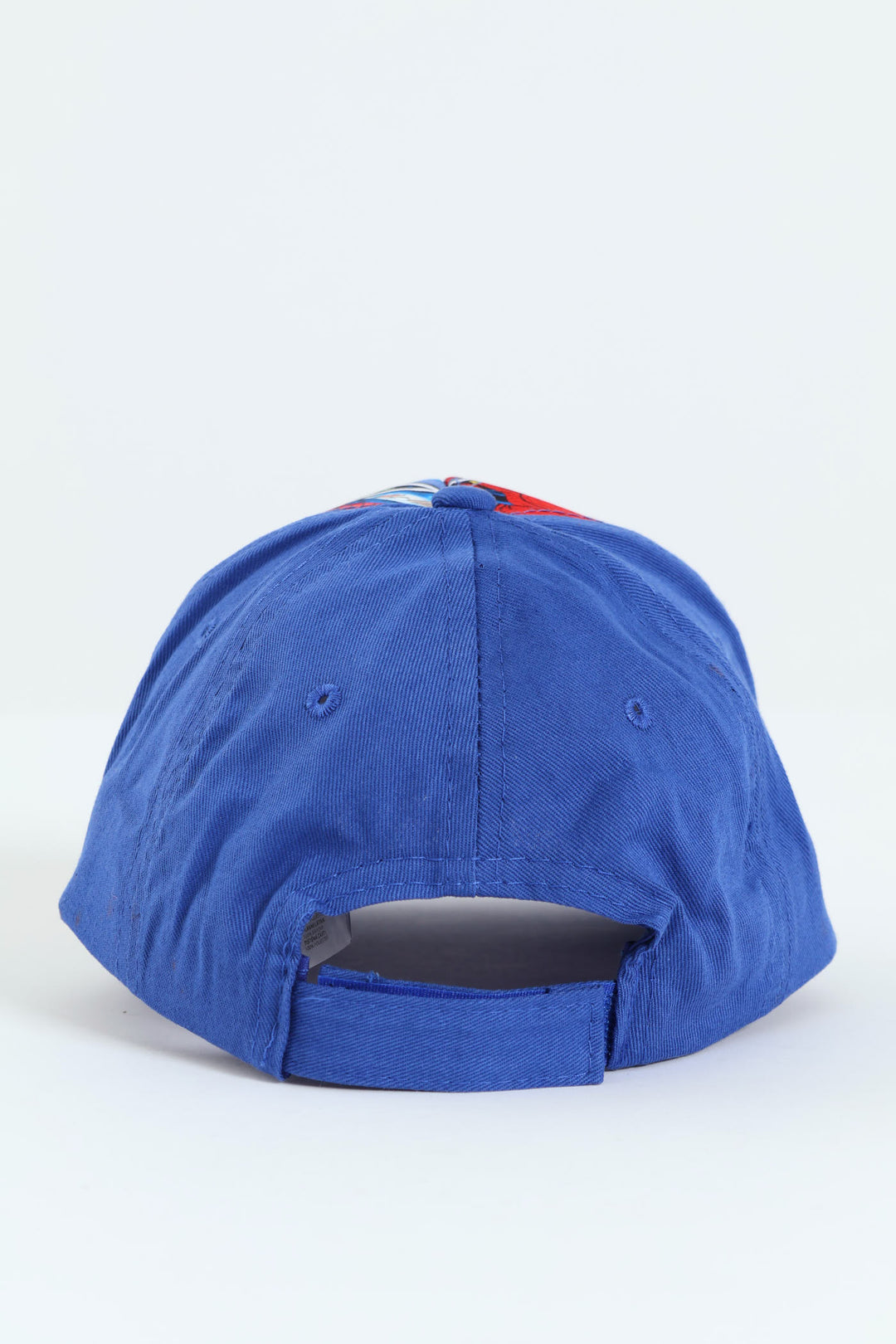 Pre-Boys Spiderman Comic Peak Cap - Blue