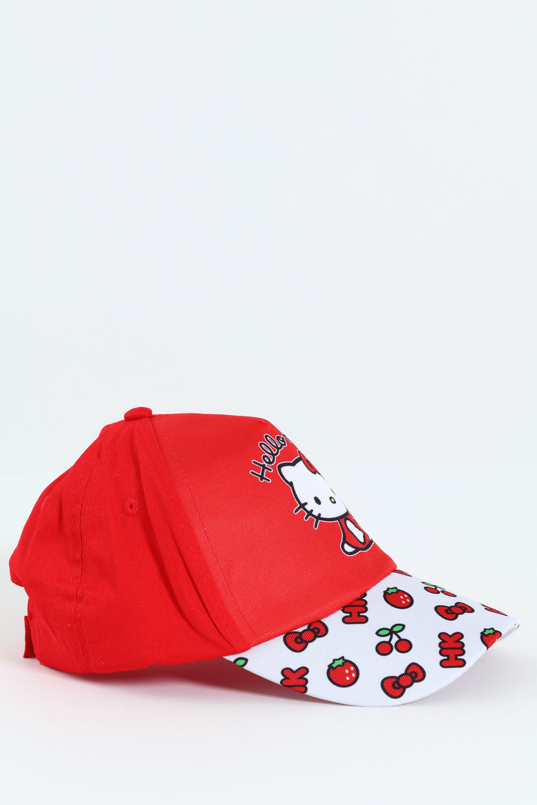 Pre-Girls Hello Kitty Cherry Peak Cap - Cherry