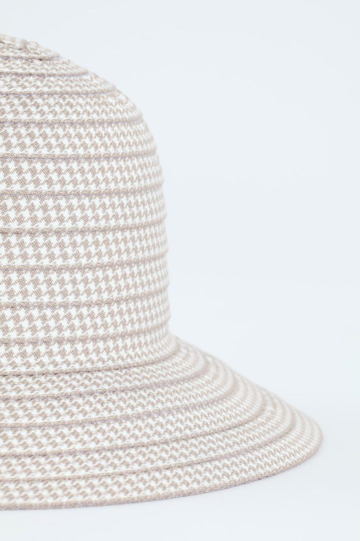 Petersham Ribbon Hat - Cream