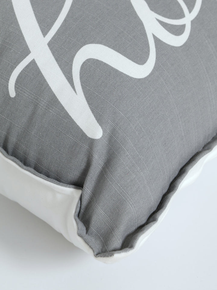 There's No Place Like Home Scatter Cushion - Grey