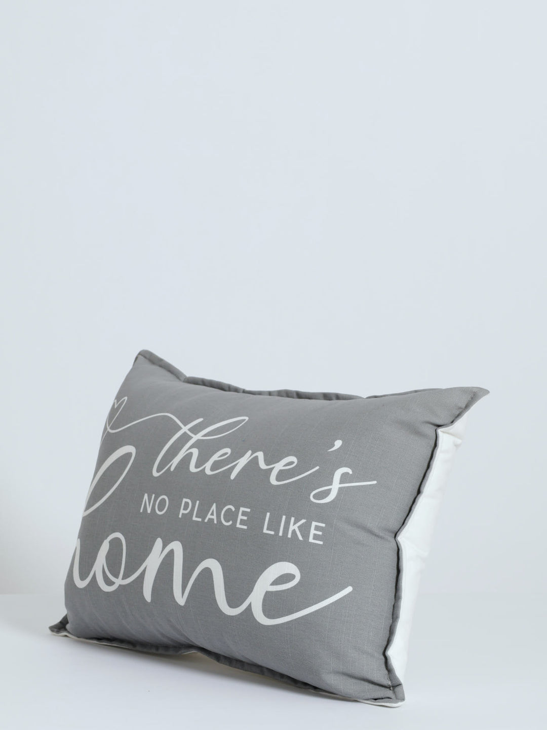 There's No Place Like Home Scatter Cushion - Grey