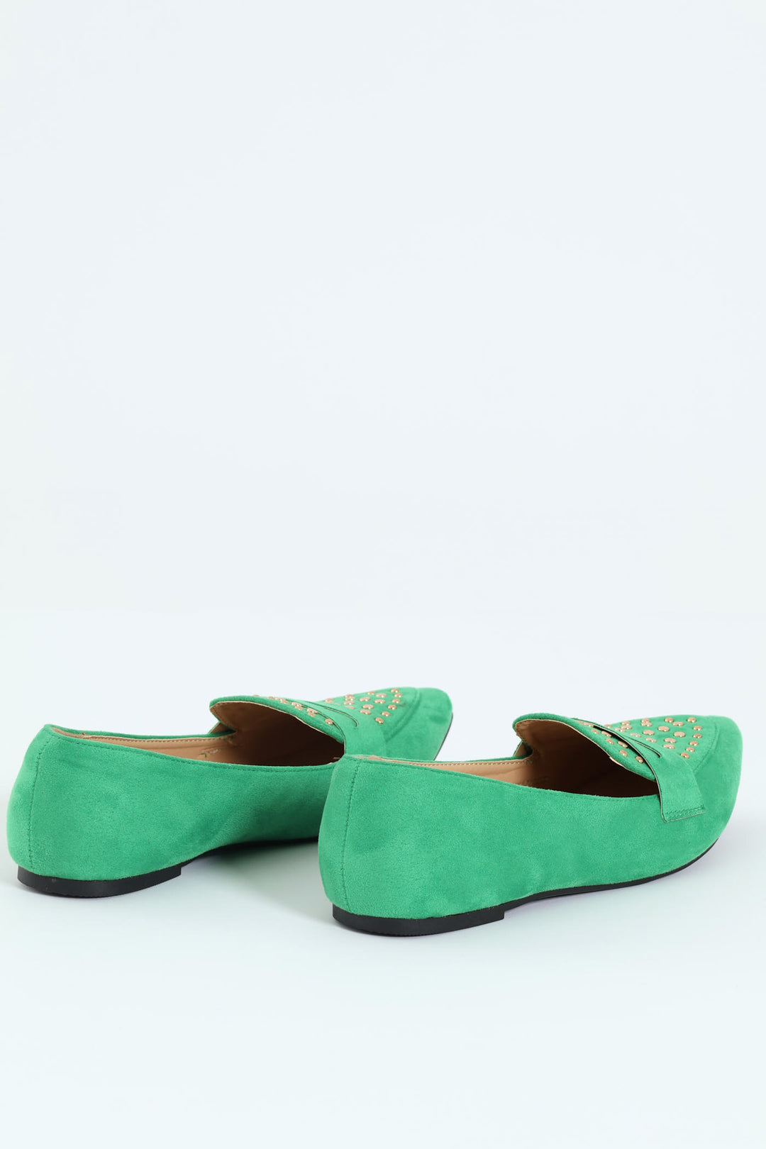 Studded Penny Loafer - Green