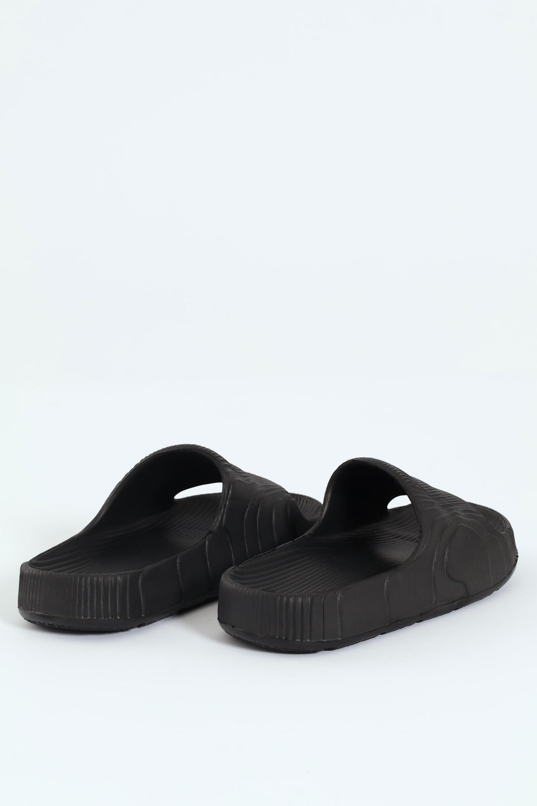 Boys 3D Moulded Slide - Black