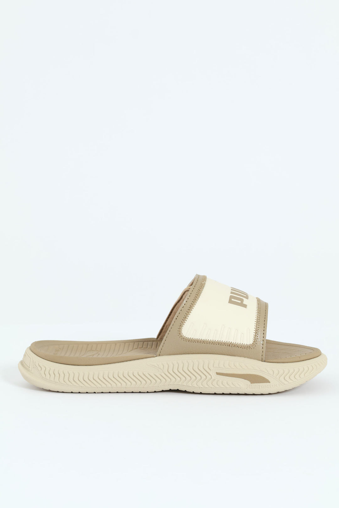 Softride Open Toe Slide - Beige