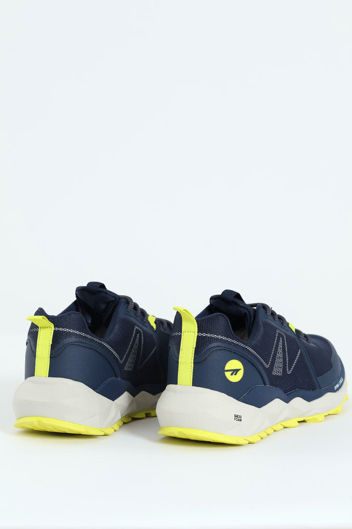 Geo Trail Pro Sneaker - Petrol