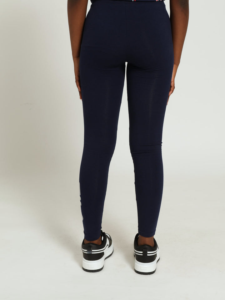 Girls Trinity Leggings - Navy