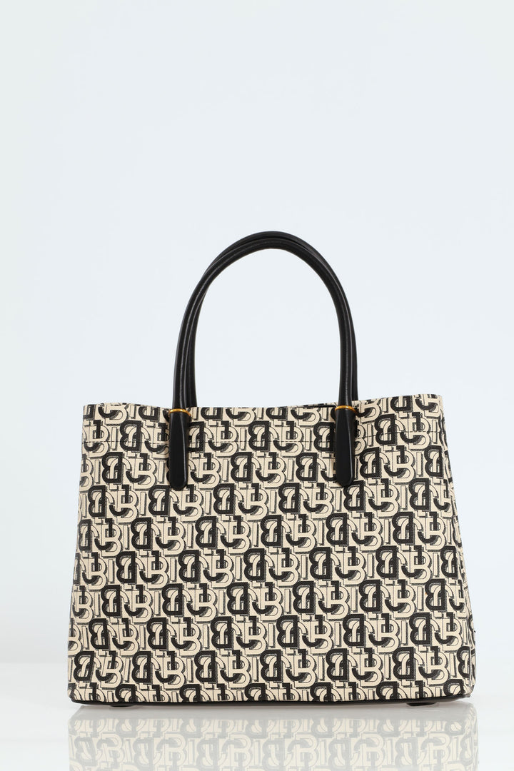 Monogram Shopper Tote Bag - Multi