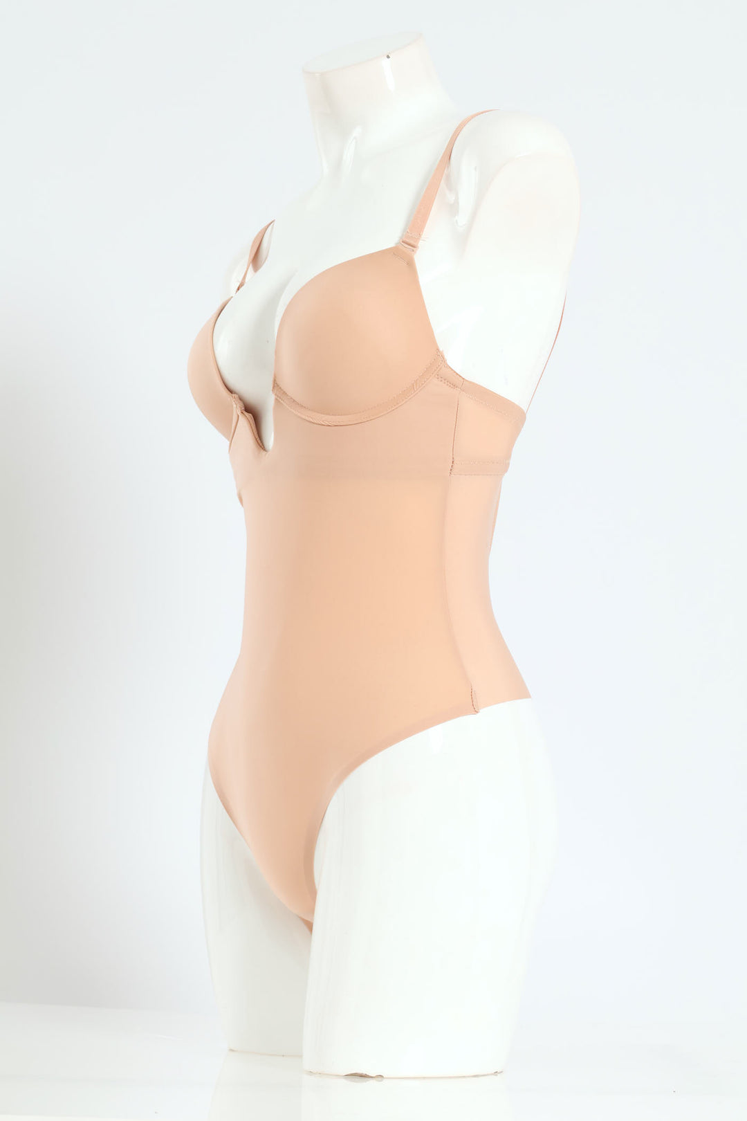 Plunge Push G-String Bodyshaper - Beige