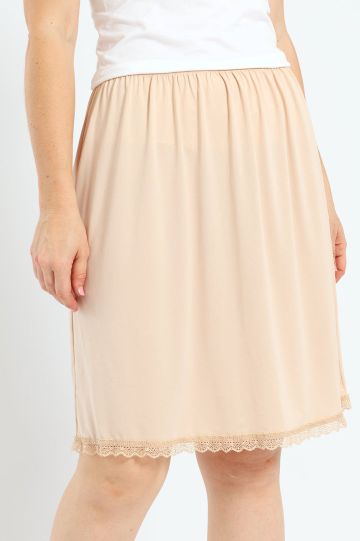 51cm Half Slip - Beige