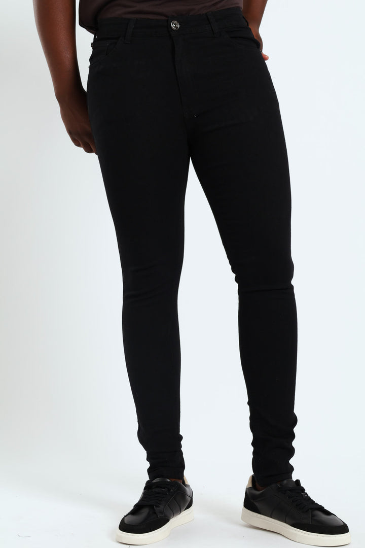 Super Skinny Basic Denim Jean - Black