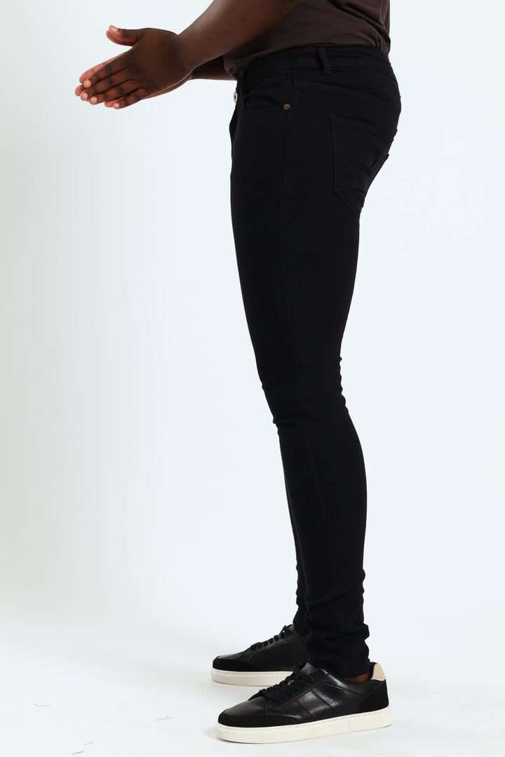 Super Skinny Basic Denim Jean - Black