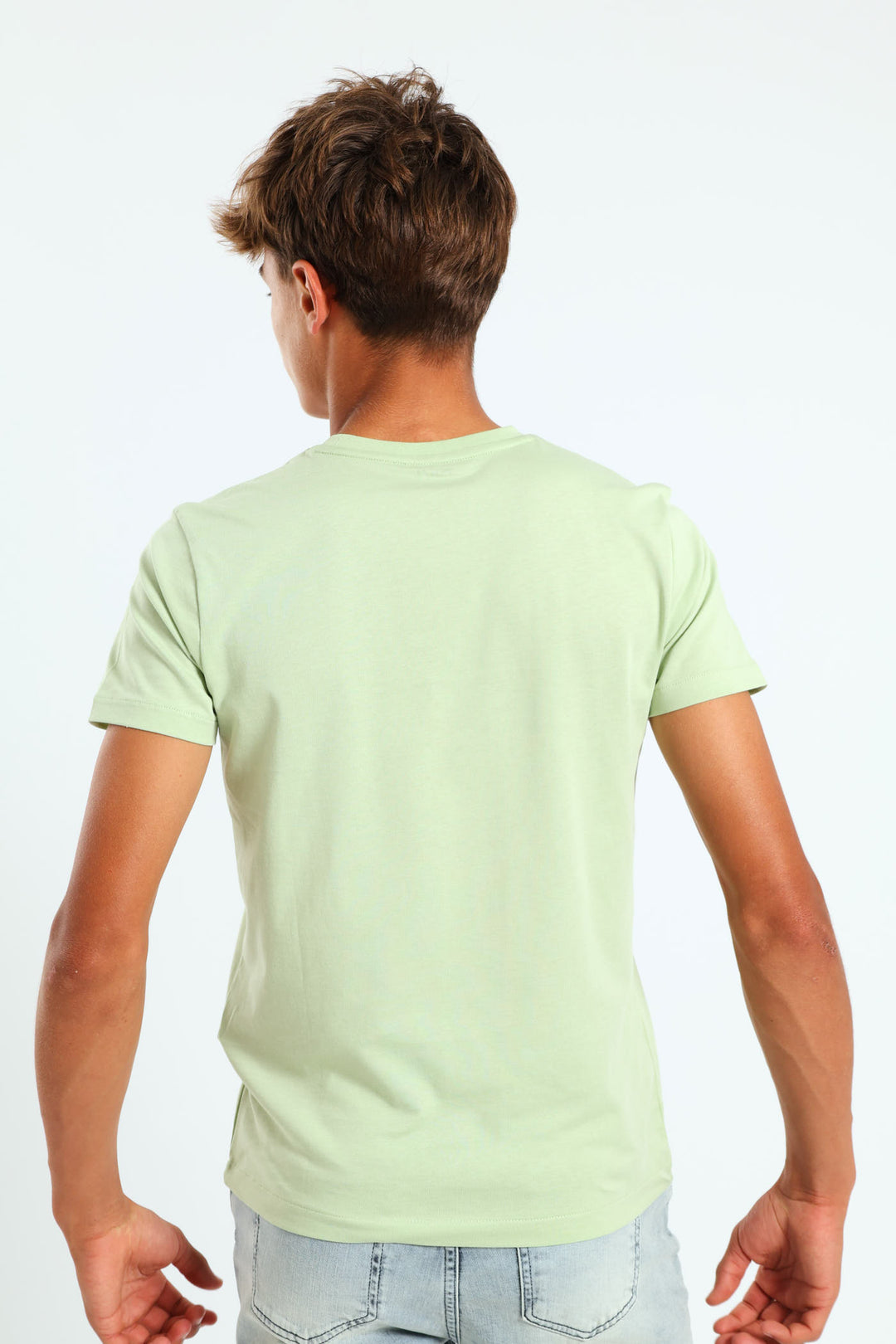 Boys Short Sleeve Classic Tee - Green