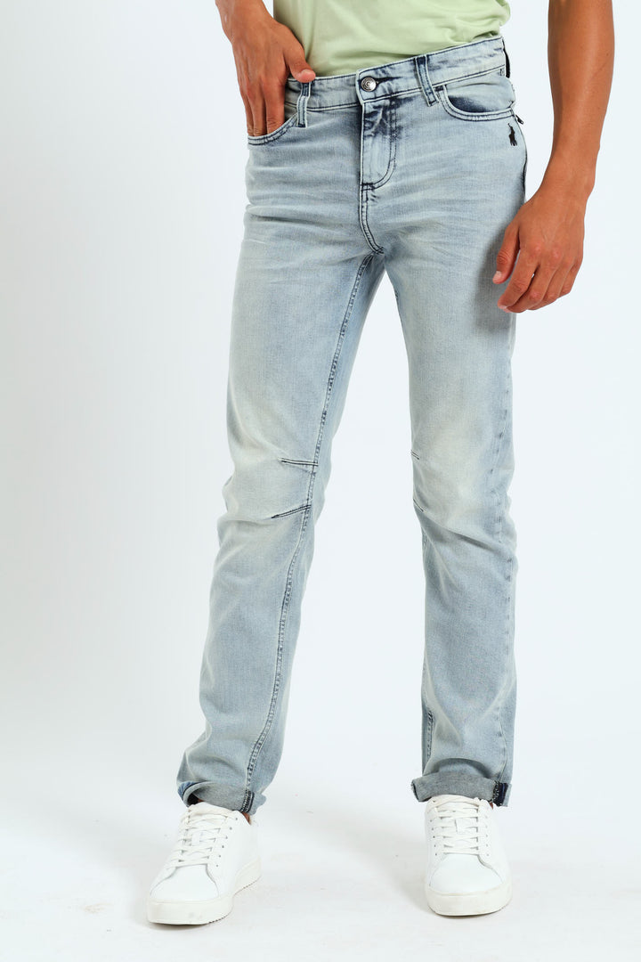 Boys Slim Fit Denim - Light Wash