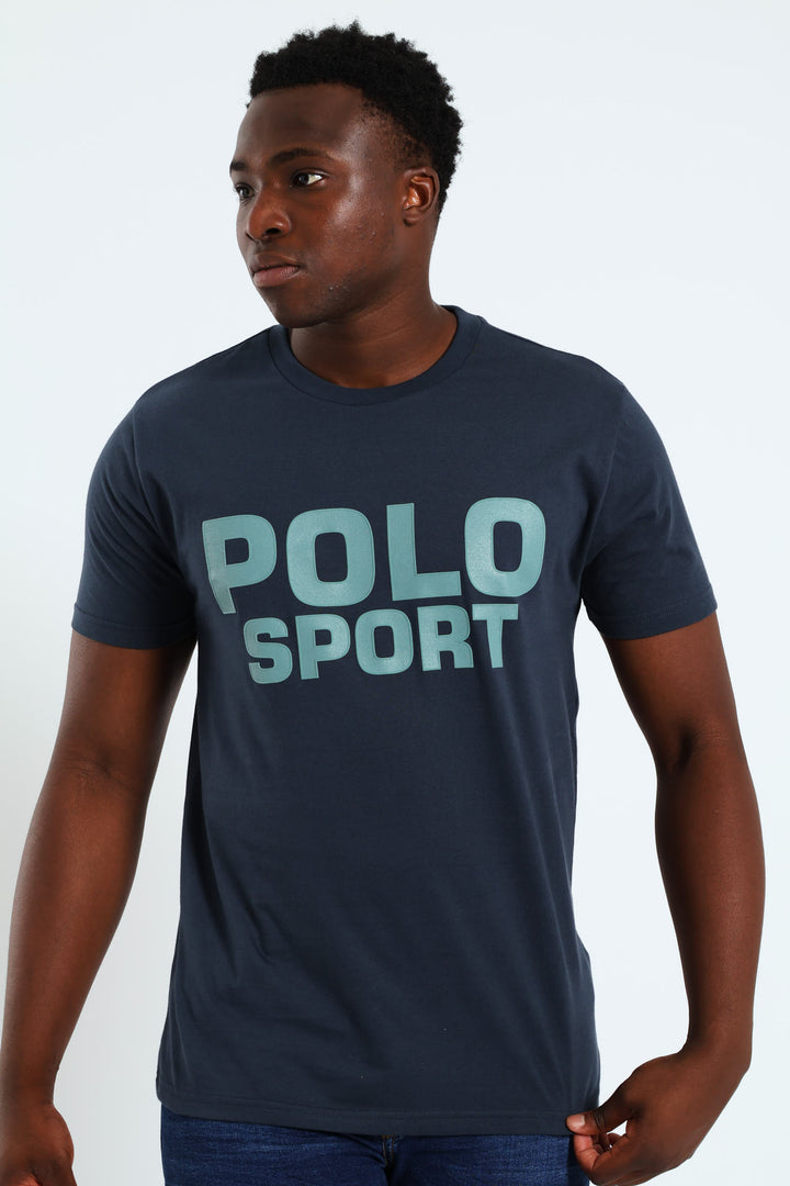 Daniel Sport Logo Tee - Navy