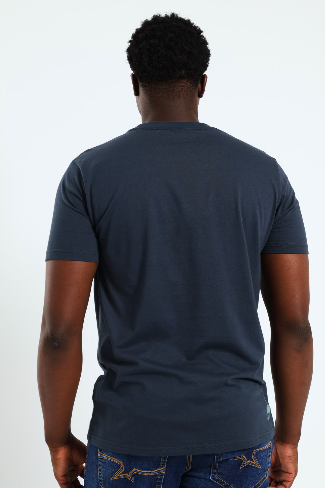 Daniel Sport Logo Tee - Navy