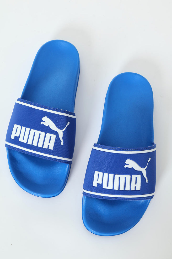 Poolcat Open Toe Pool Slide - Blue