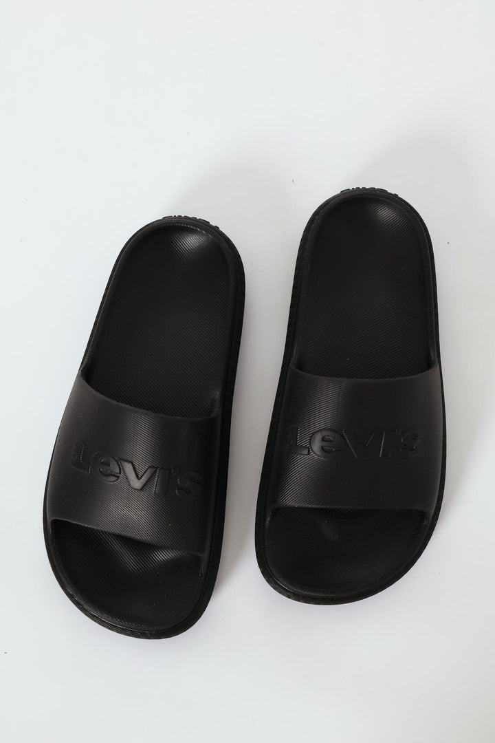 June Next Molded Eva Slip On Mule Sandal - Black