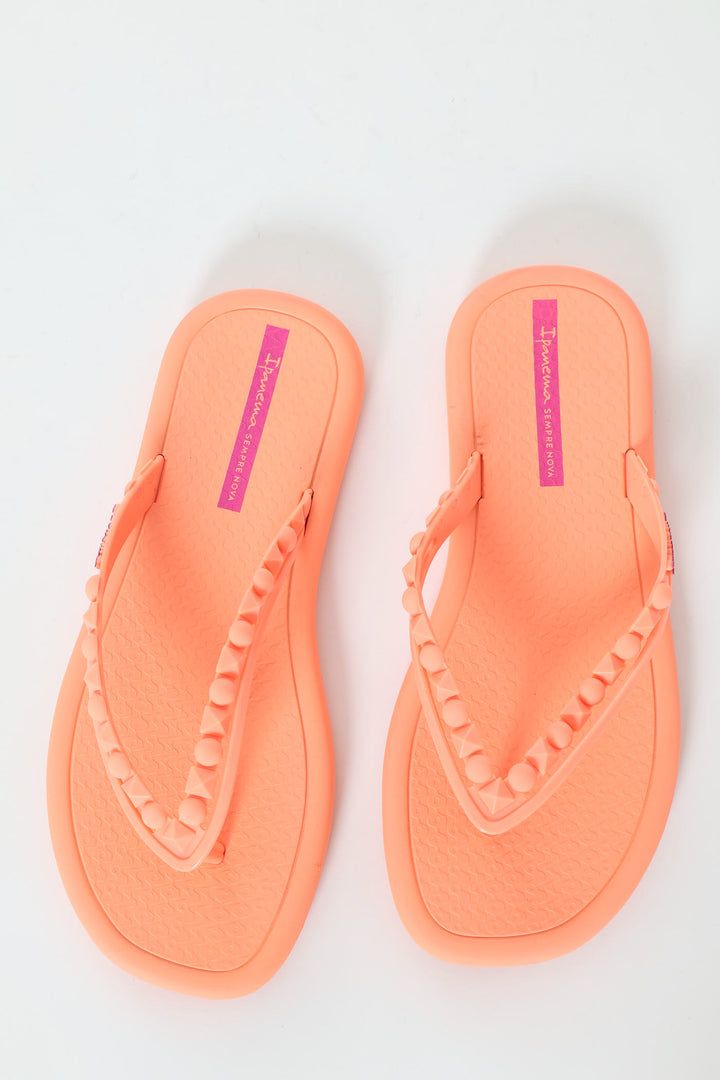 Shakira Meu Sol Thong Sandal - Peach