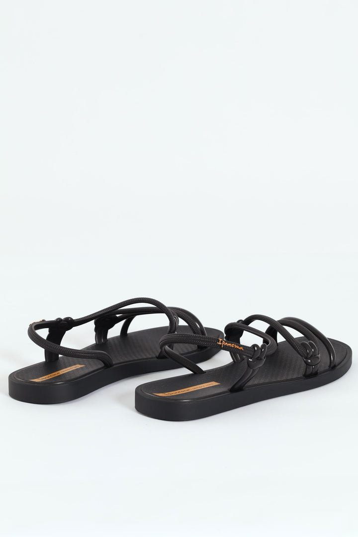 Shakira Solar Sandal - Black