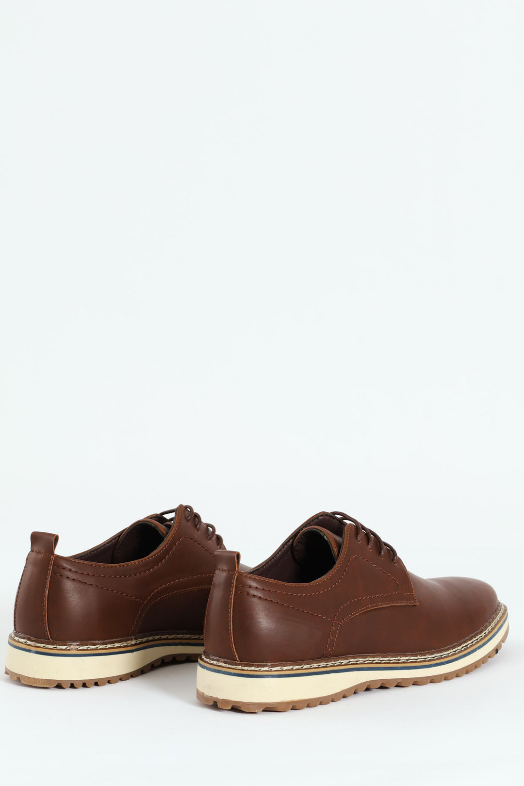 Lace Up Derby Shoe - Chocolate