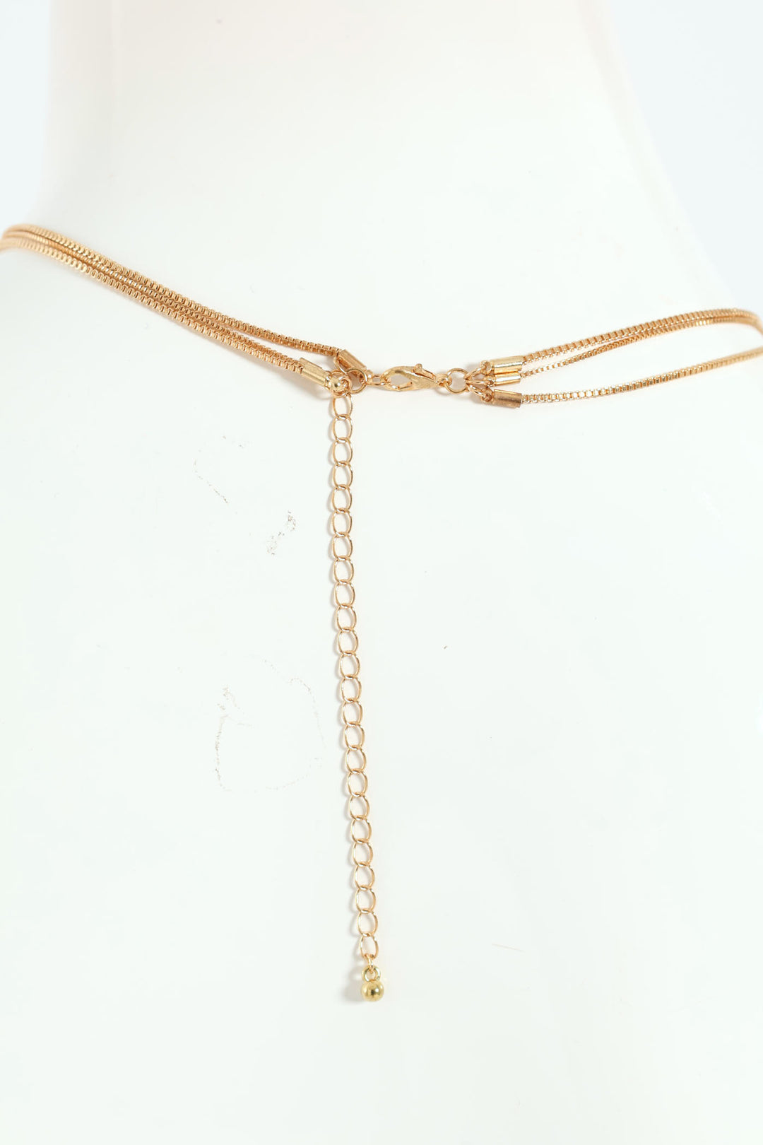 3 Layer Disc Necklace - Gold