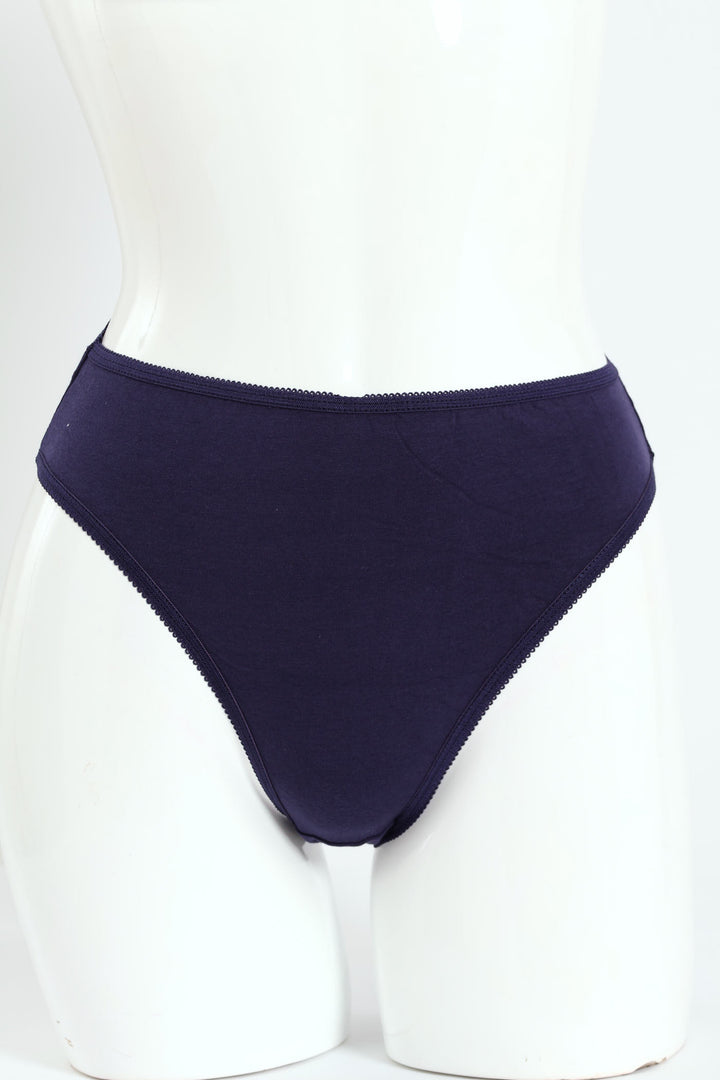 5 Pack Cotton Stretch Hicut Panties