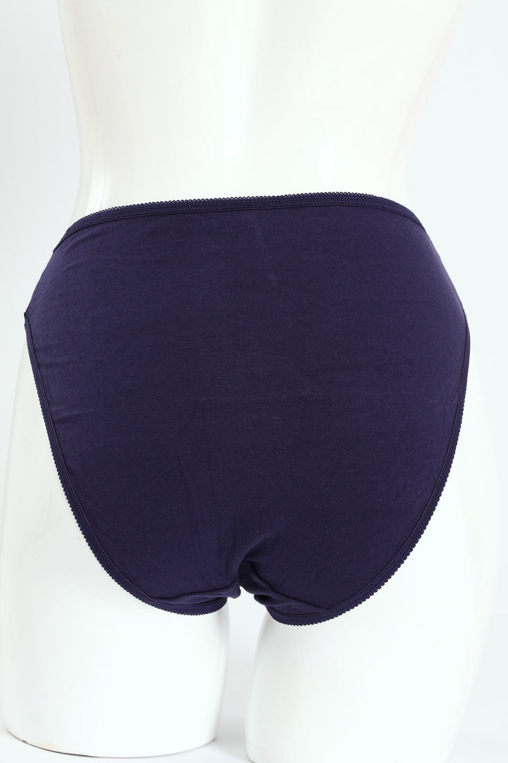 5 Pack Cotton Stretch Hicut Panties