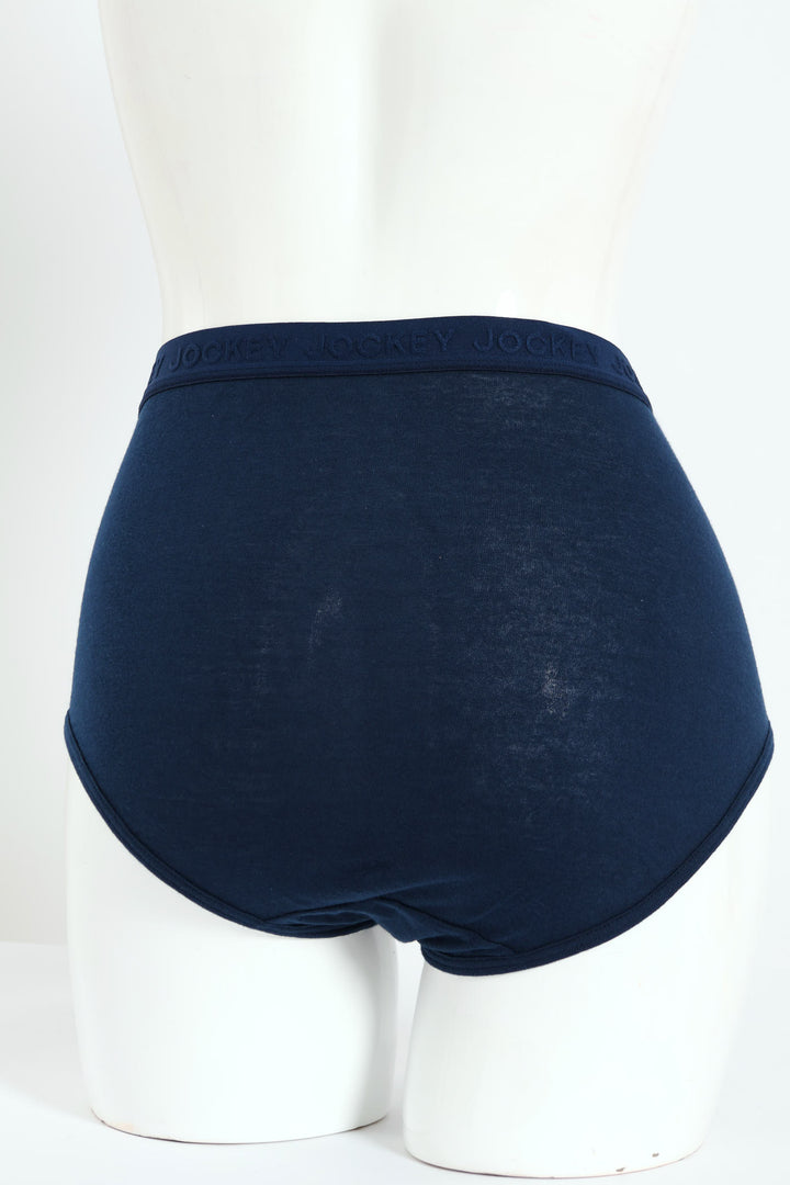 5 Pack Cotton Plain Brief Panties