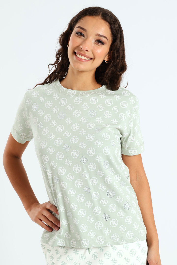 Noémie 4G T-Shirt - Green