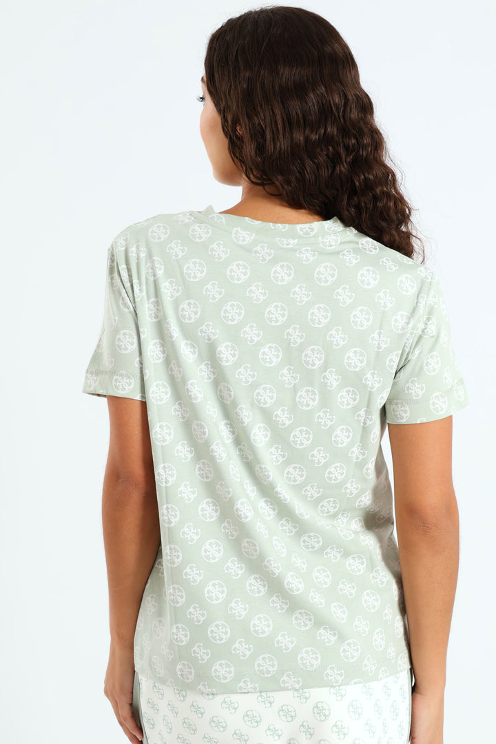 Noémie 4G T-Shirt - Green