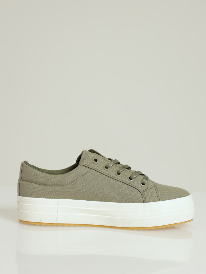 Classic Canvas Sneaker - Olive