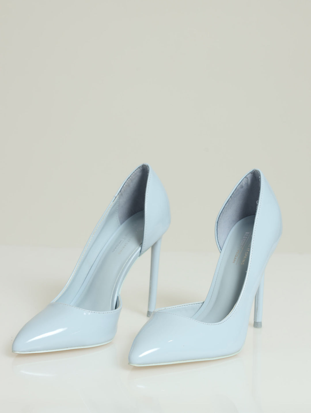 Mesmerize Stiletto Court Heel - Light Blue