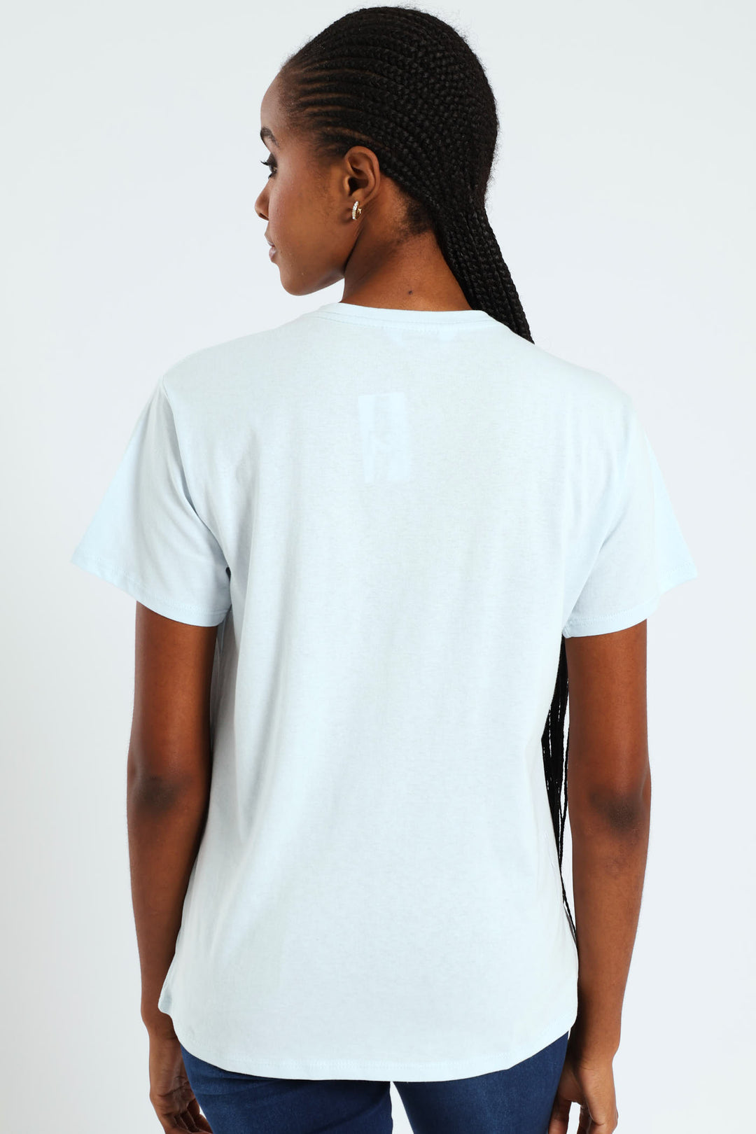 Live In The Now Butterfly Tee - Aqua