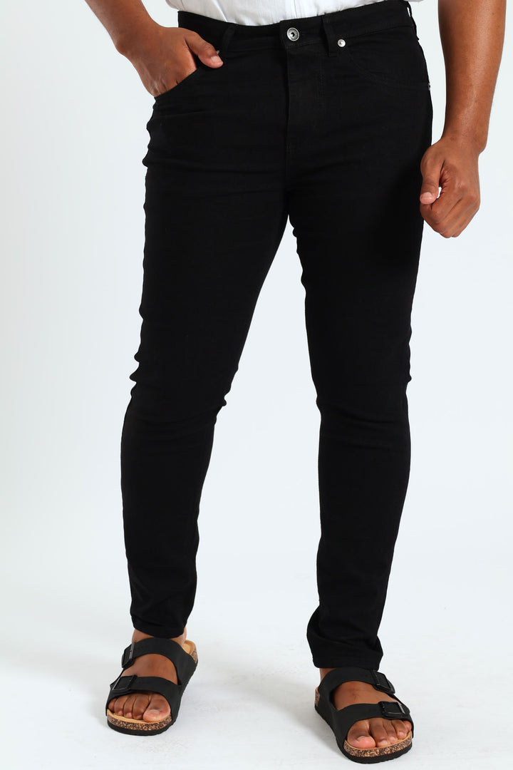 Skinny Stretch Denim - Black