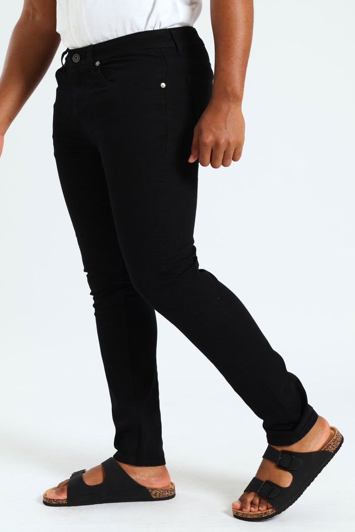 Skinny Stretch Denim - Black