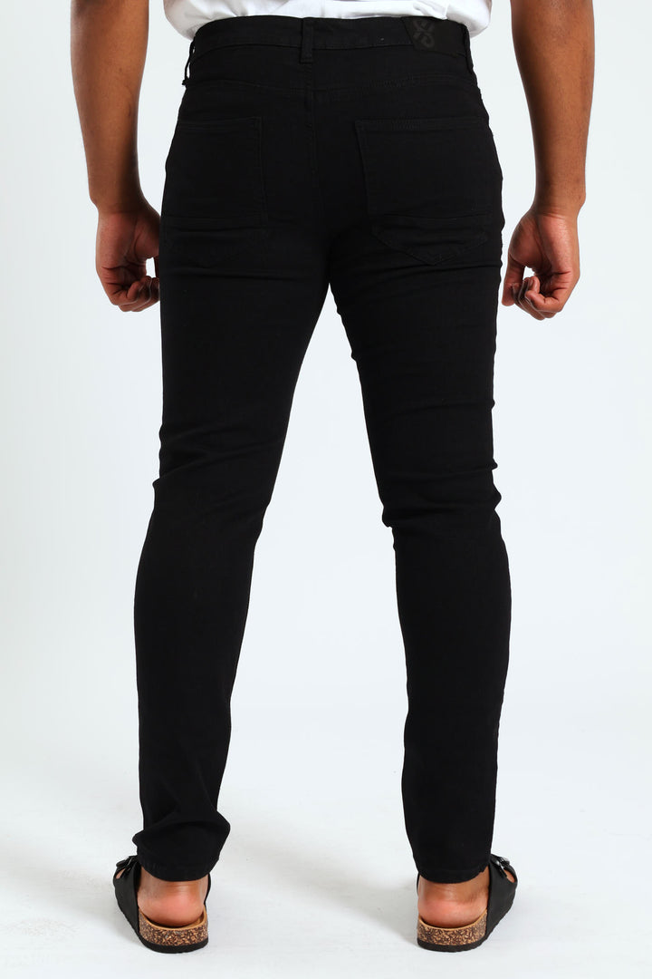 Skinny Stretch Denim - Black