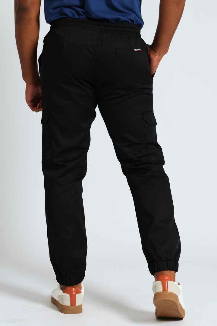 Ripstop Cargo Pants - Black