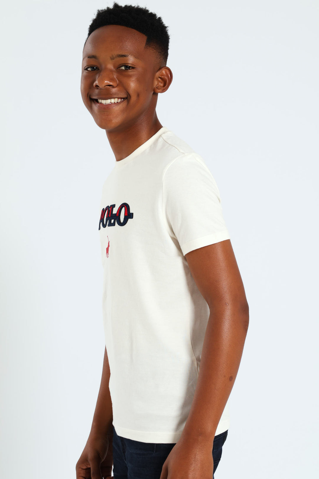 Boys Trent Tee - White