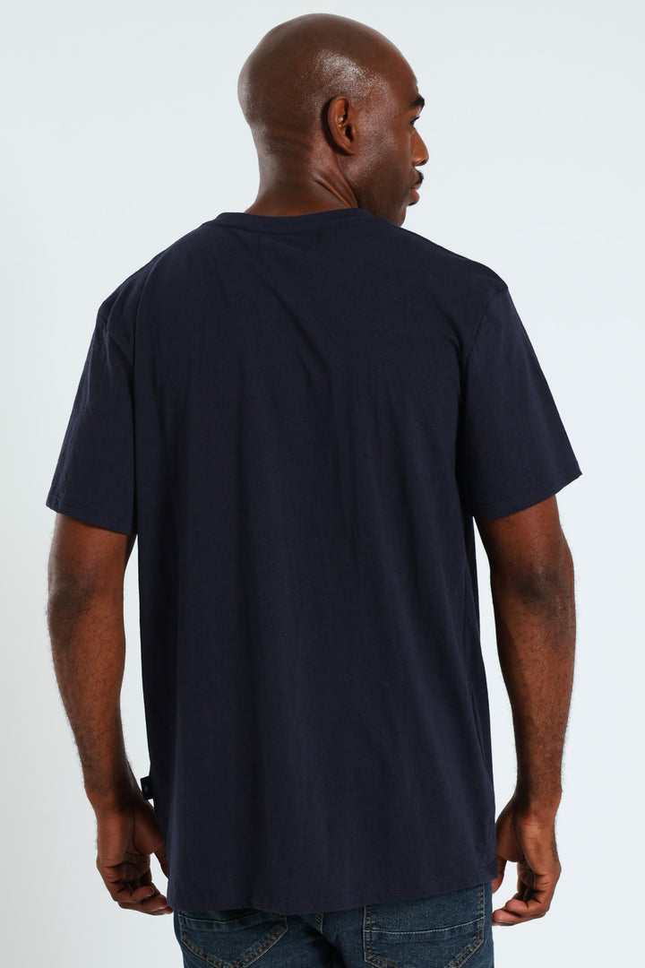 Motor Club Bike Tee - Navy