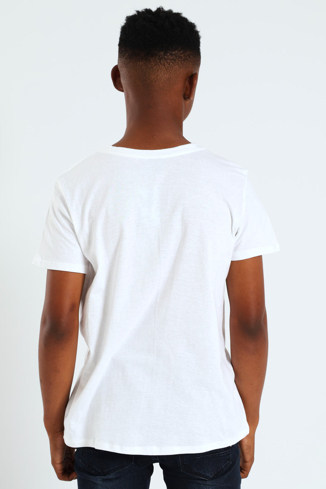 Boys Gamer Print Tee - White