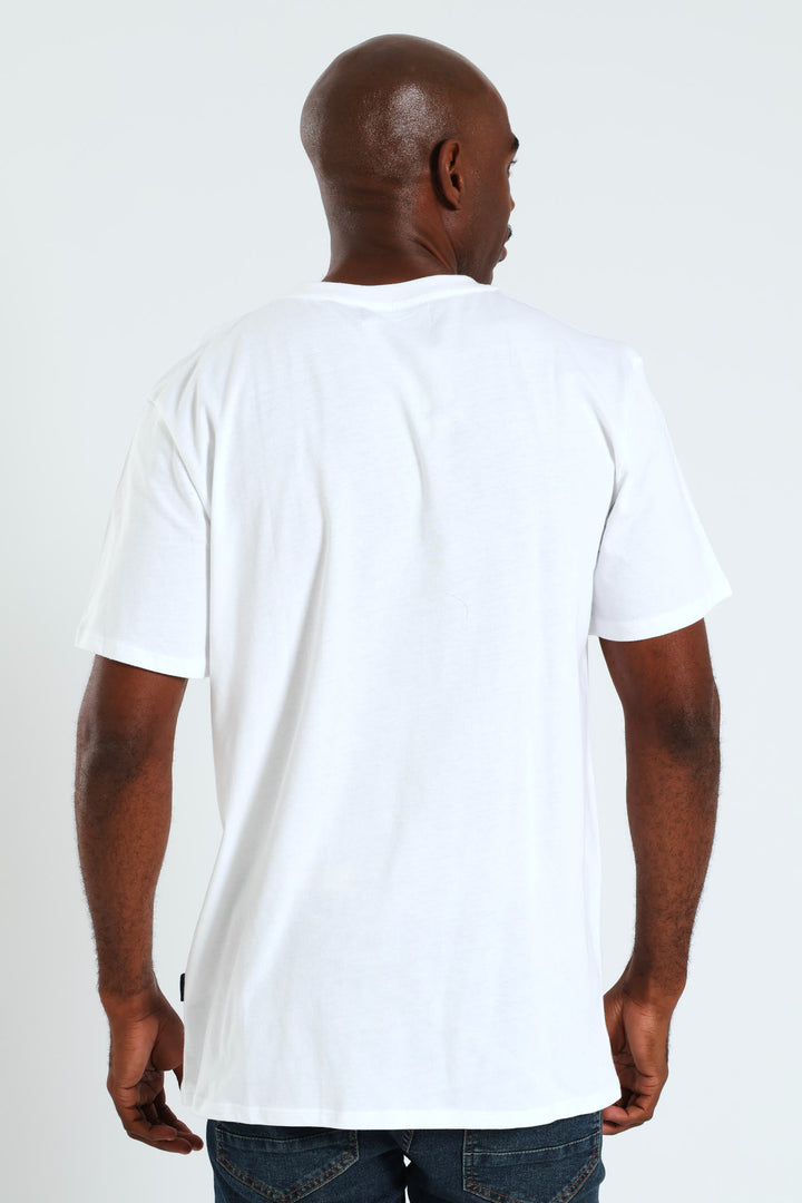 Premium Brand Tee - White