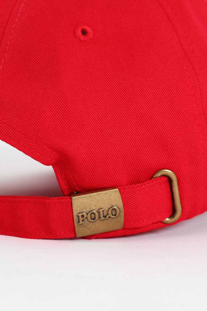 6 Panel Classic Peak - Red