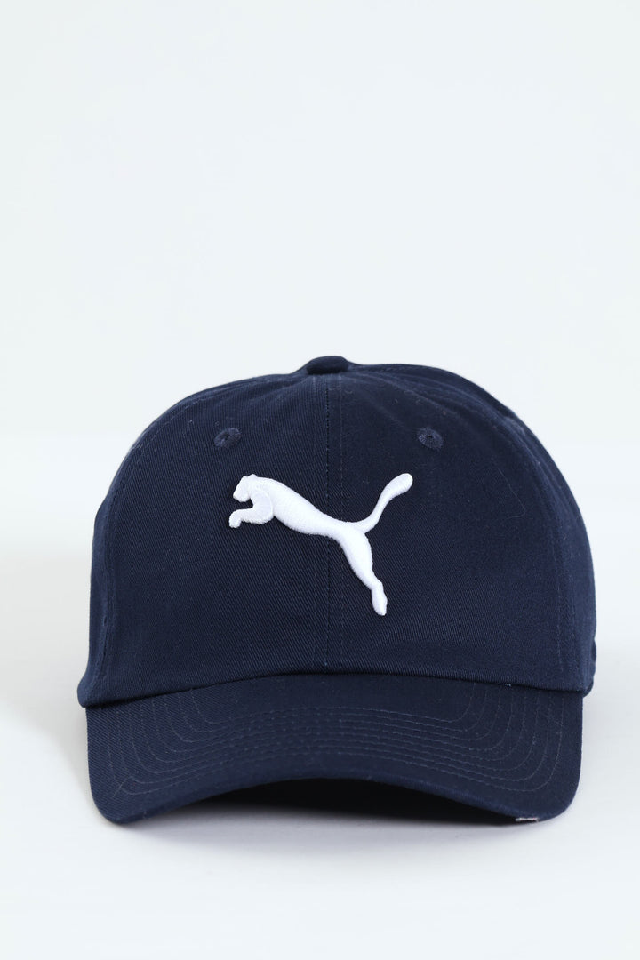 Cat Logo Baseball Cap - Navy