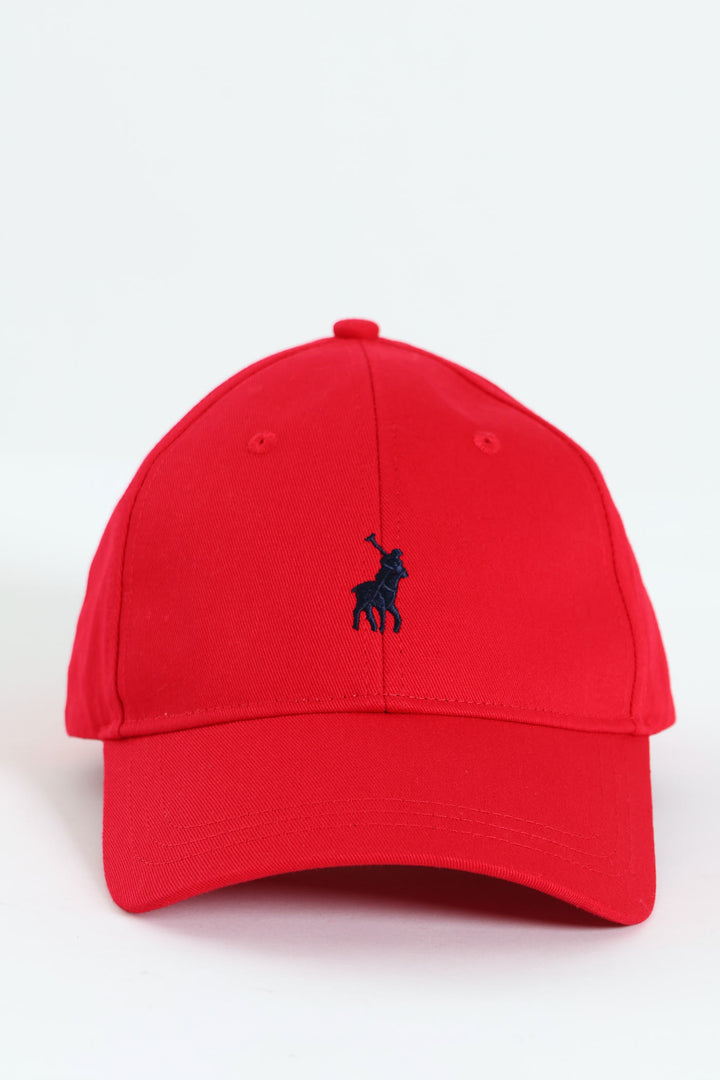 6 Panel Classic Peak - Red