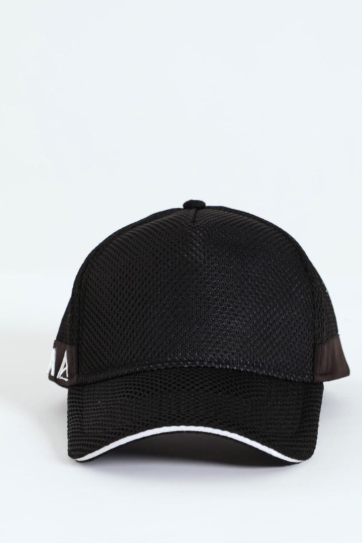 Foam Mesh Cap - Black