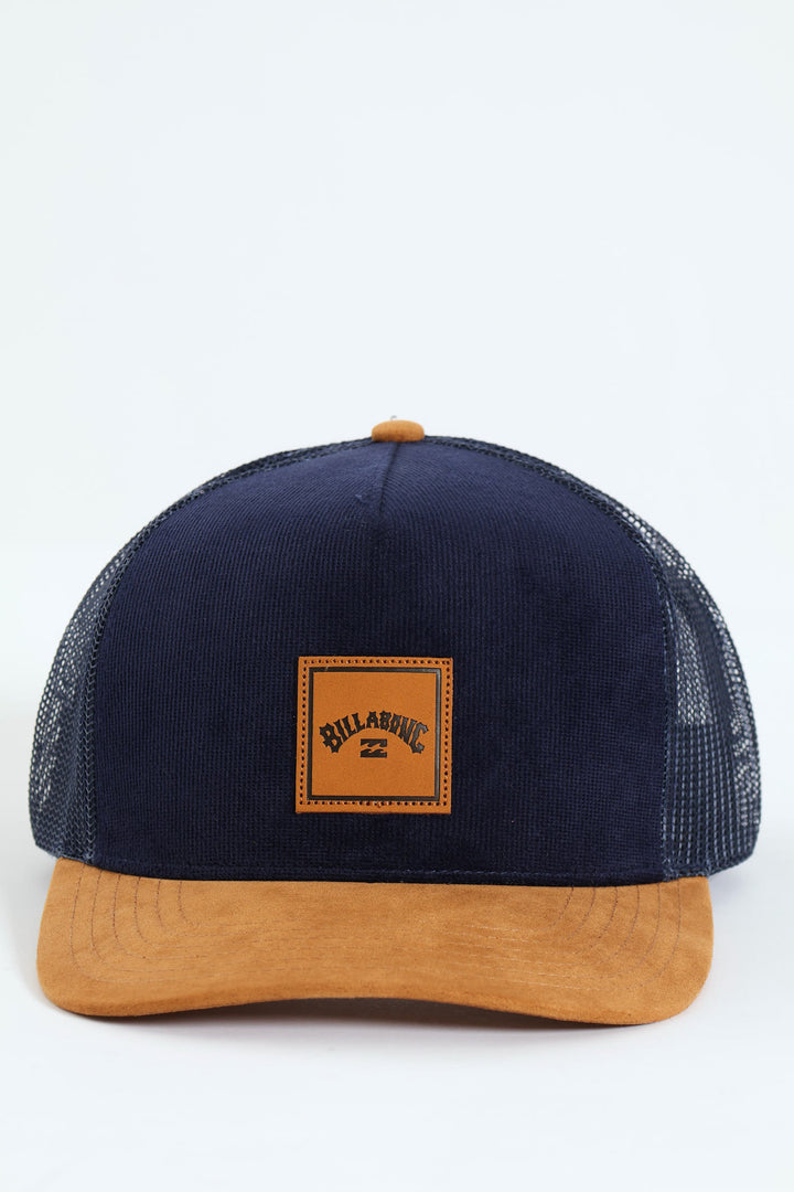 Stacked Trucker Cap - Navy