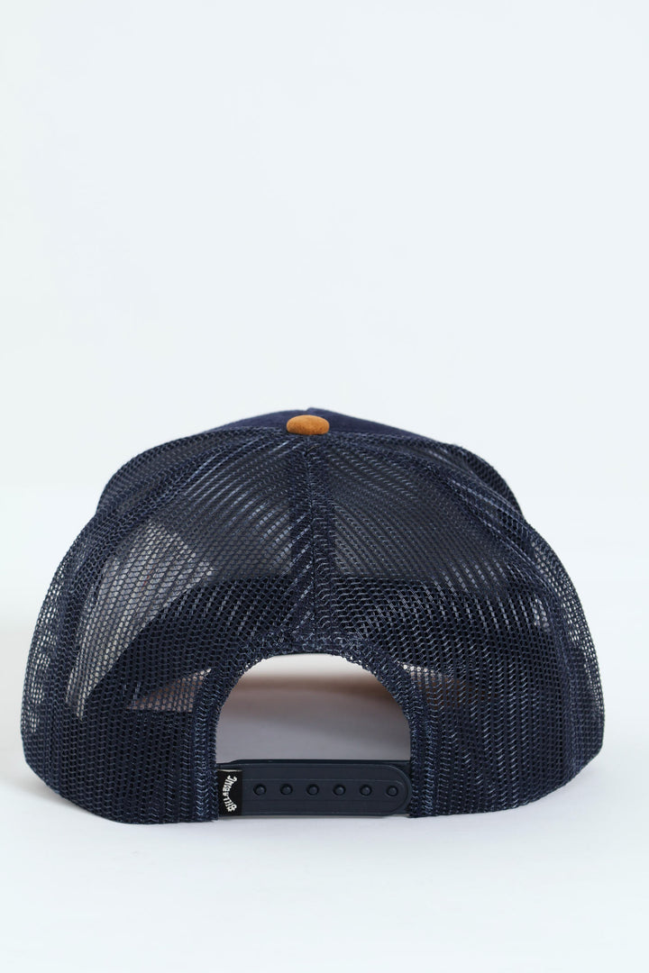 Stacked Trucker Cap - Navy